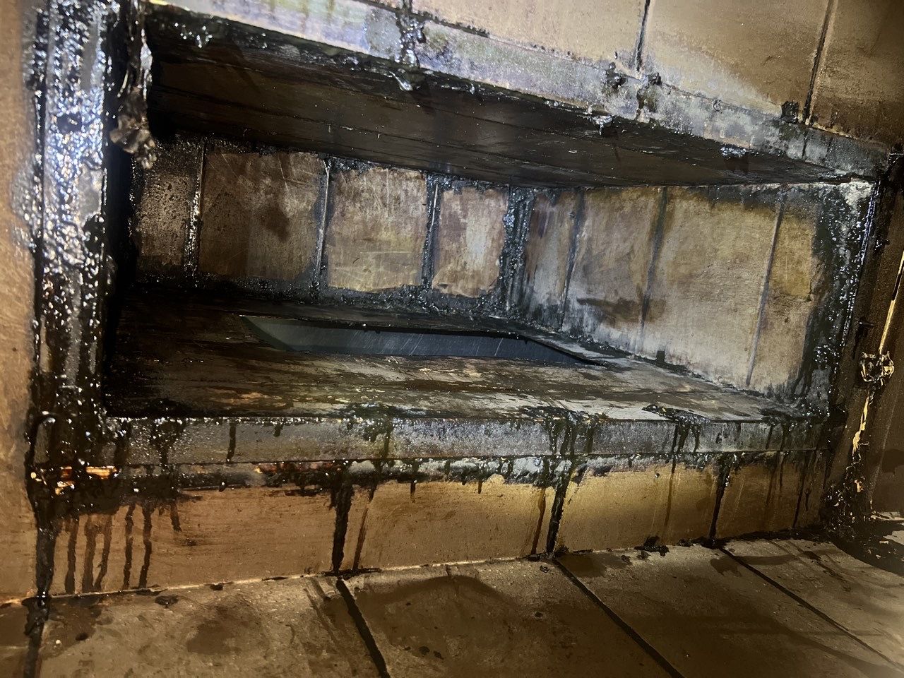 青岛烧烤店清洗实拍